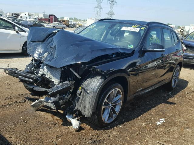 WBAVL1C59FVY38076 - 2015 BMW X1 XDRIVE2 BLACK photo 2