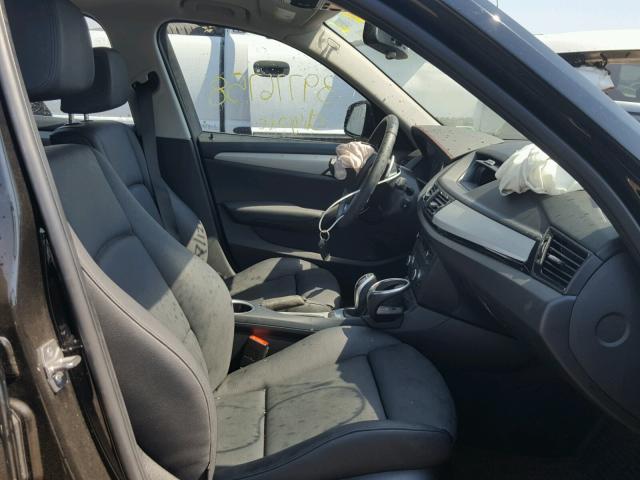 WBAVL1C59FVY38076 - 2015 BMW X1 XDRIVE2 BLACK photo 5