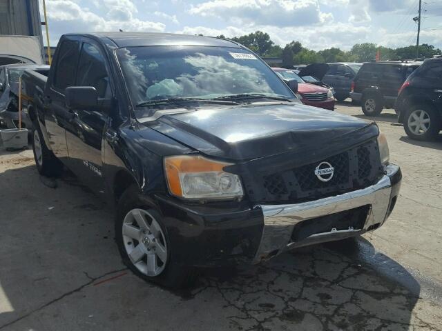 1N6BA07D98N329323 - 2008 NISSAN TITAN XE BLACK photo 1