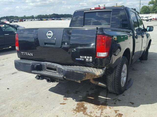 1N6BA07D98N329323 - 2008 NISSAN TITAN XE BLACK photo 4