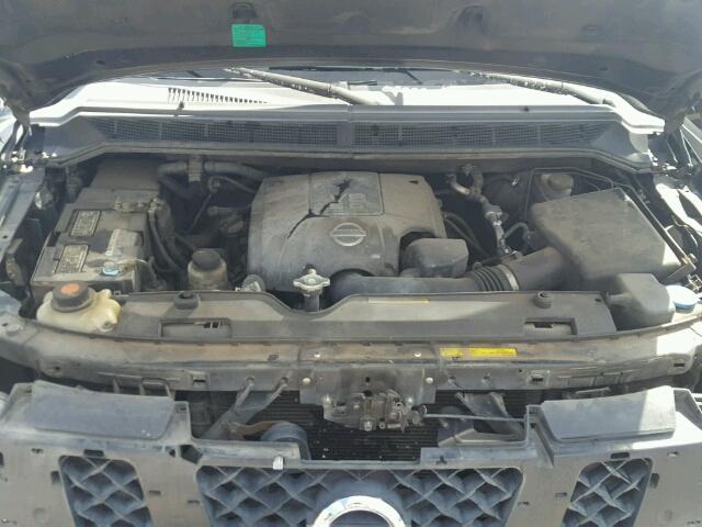 1N6BA07D98N329323 - 2008 NISSAN TITAN XE BLACK photo 7