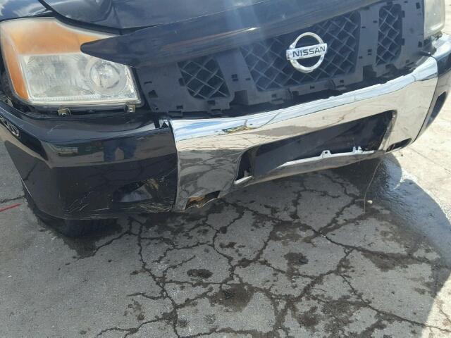 1N6BA07D98N329323 - 2008 NISSAN TITAN XE BLACK photo 9