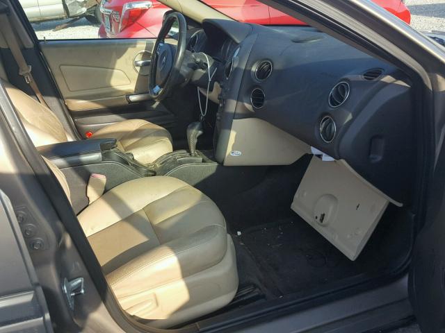 2G2WR554671213062 - 2007 PONTIAC GRAND PRIX BEIGE photo 5