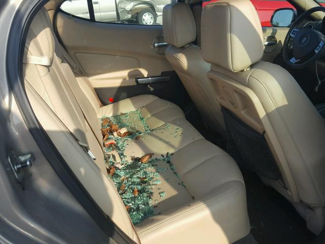 2G2WR554671213062 - 2007 PONTIAC GRAND PRIX BEIGE photo 6