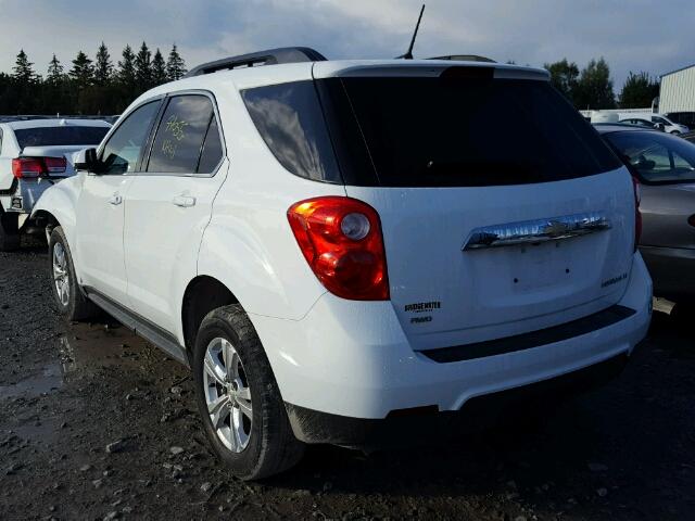 1GNFLFEK8EZ129032 - 2014 CHEVROLET EQUINOX LT WHITE photo 3