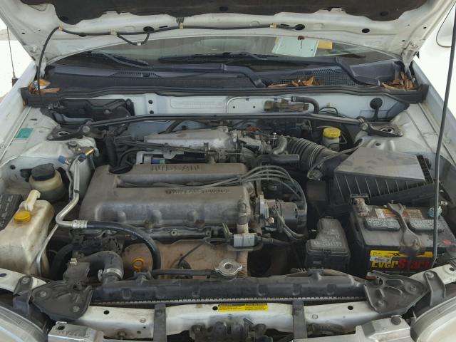 3N1BB51D81L118600 - 2001 NISSAN SENTRA SE WHITE photo 7