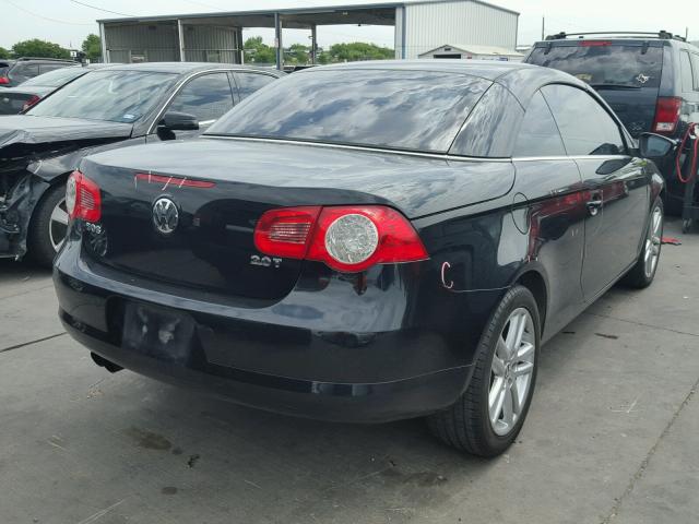 WVWFA71F79V016649 - 2009 VOLKSWAGEN EOS LUX 黑色 照片 4