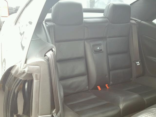 WVWFA71F79V016649 - 2009 VOLKSWAGEN EOS LUX 黑色 照片 6