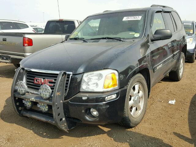 1GKDT13S132391569 - 2003 GMC ENVOY BLACK photo 2