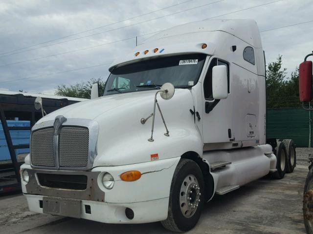 1XKTDR9X41J872557 - 2001 KENWORTH CONSTRUCTI WHITE photo 2