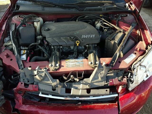2G1WT58KX79225085 - 2007 CHEVROLET IMPALA 红色 照片 7