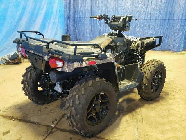 4XASHD574HA630910 - 2017 POLARIS SPORTSMAN BLACK photo 4