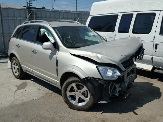 3GNAL3EK3ES513564 - 2014 CHEVROLET CAPTIVA LT GRAY photo 1