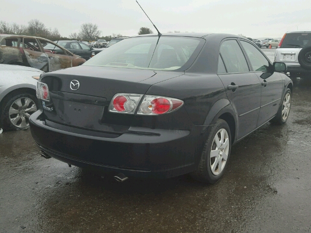 1YVHP80C765M36566 - 2006 MAZDA 6 I BLACK photo 4