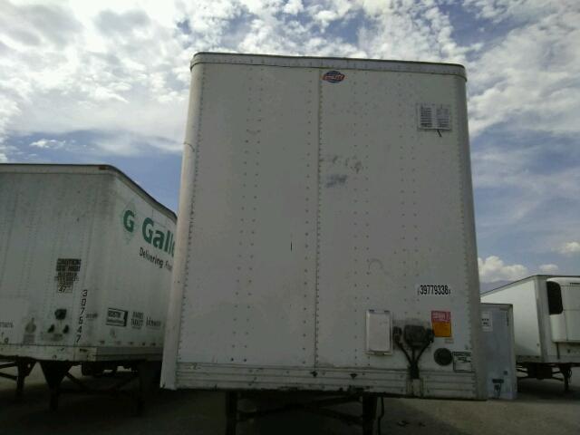 1UYVS25389G700515 - 2009 UTILITY TRAILER WHITE photo 2