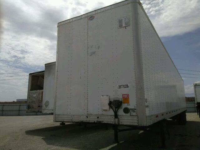 1UYVS25389G700515 - 2009 UTILITY TRAILER WHITE photo 3