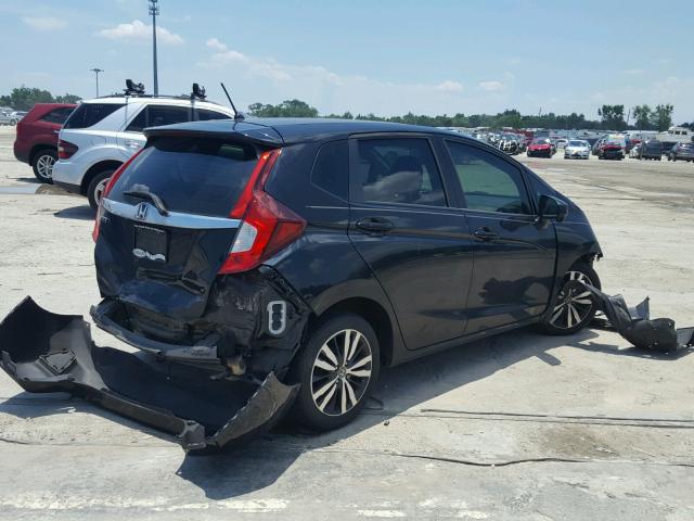 3HGGK5H82FM770790 - 2015 HONDA FIT EX BLACK photo 4