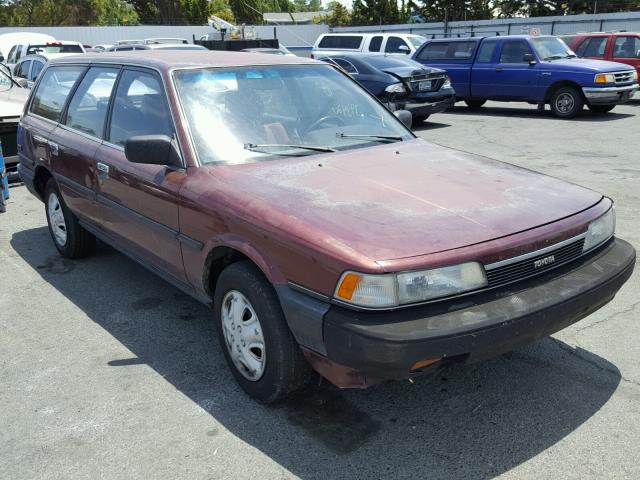 JT2SV21W4H0057394 - 1987 TOYOTA CAMRY DLX BURGUNDY photo 1