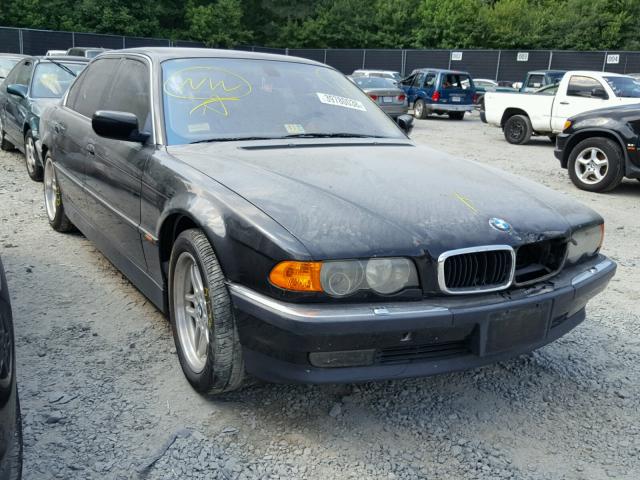 WBAGH8344YDP14722 - 2000 BMW 740 IL BLACK photo 1