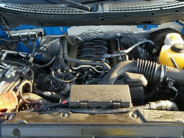 1FTFW1CF2EFA43791 - 2014 FORD F150 Bleu photo 7