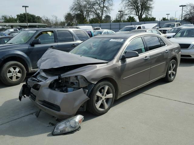 1G1ZD5E02CF270004 - 2012 CHEVROLET MALIBU 2LT BROWN photo 2