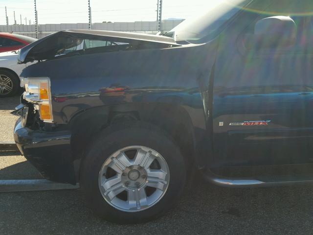 1GCEK19Y07Z607326 - 2007 CHEVROLET SILVERADO BLUE photo 5