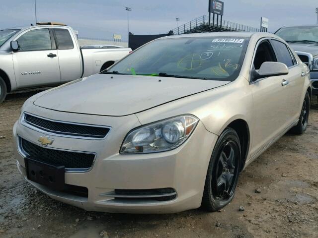 1G1ZC5E02AF179797 - 2010 CHEVROLET MALIBU TAN photo 2