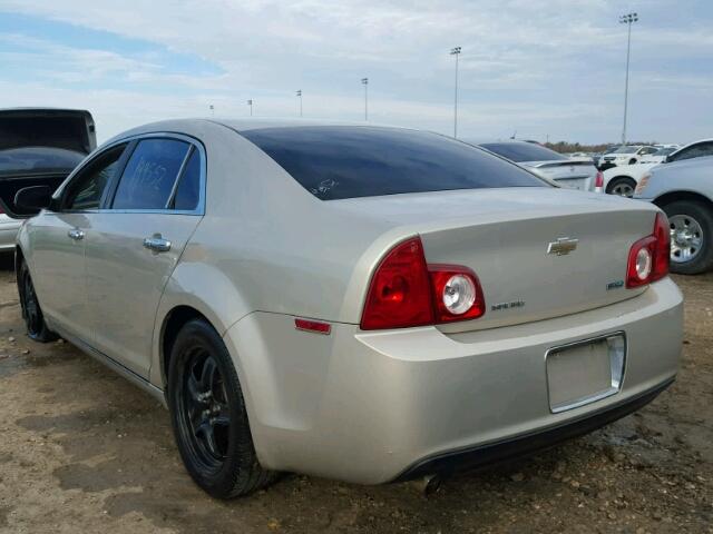 1G1ZC5E02AF179797 - 2010 CHEVROLET MALIBU TAN photo 3