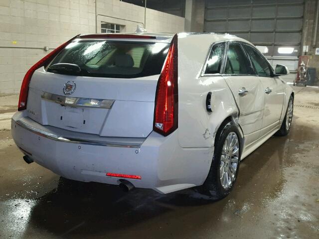 1G6DM8EGXA0110651 - 2010 CADILLAC CTS PERFOR CREAM photo 4