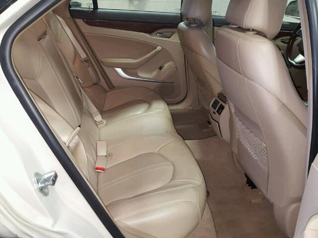 1G6DM8EGXA0110651 - 2010 CADILLAC CTS PERFOR CREAM photo 6