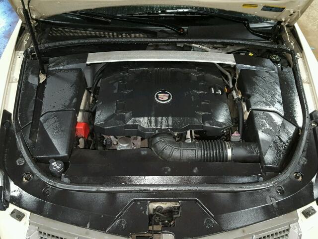 1G6DM8EGXA0110651 - 2010 CADILLAC CTS PERFOR CREAM photo 7