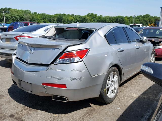 19UUA86539A022390 - 2009 ACURA TL SILVER photo 4