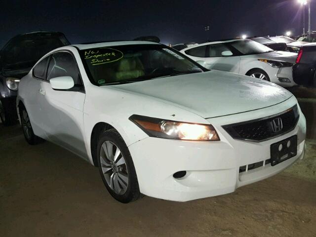 1HGCS1B84AA017347 - 2010 HONDA ACCORD EXL WHITE photo 1