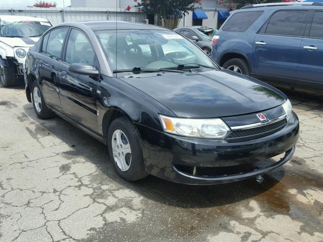 1G8AG52F94Z104142 - 2004 SATURN ION LEVEL BLACK photo 1