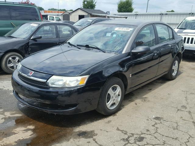 1G8AG52F94Z104142 - 2004 SATURN ION LEVEL BLACK photo 2