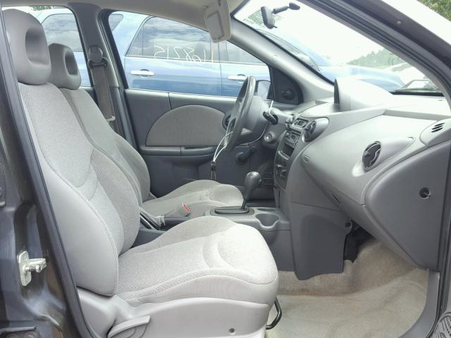 1G8AG52F94Z104142 - 2004 SATURN ION LEVEL BLACK photo 5