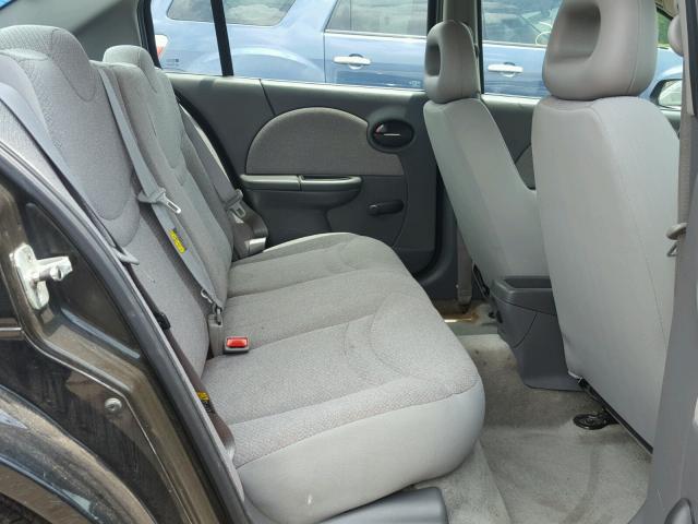 1G8AG52F94Z104142 - 2004 SATURN ION LEVEL BLACK photo 6