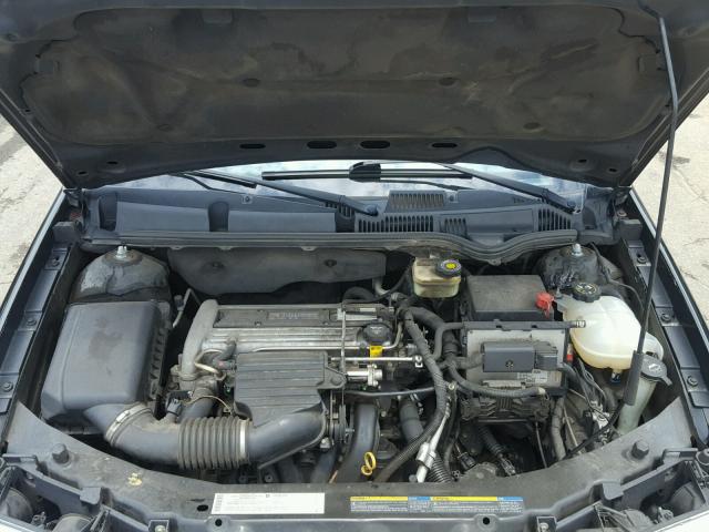 1G8AG52F94Z104142 - 2004 SATURN ION LEVEL BLACK photo 7