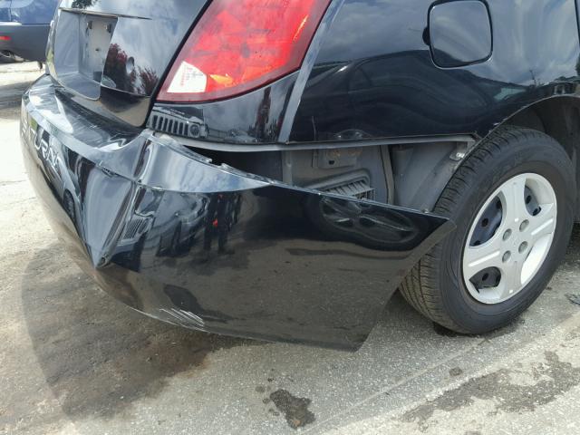 1G8AG52F94Z104142 - 2004 SATURN ION LEVEL BLACK photo 9
