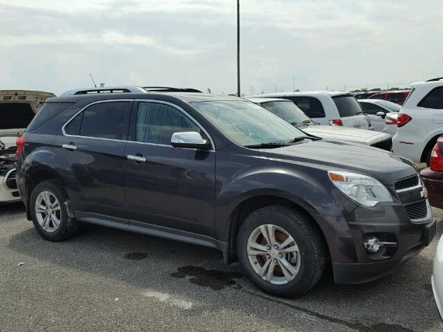 2GNFLGEKXD6136306 - 2013 CHEVROLET EQUINOX LT GRAY photo 1