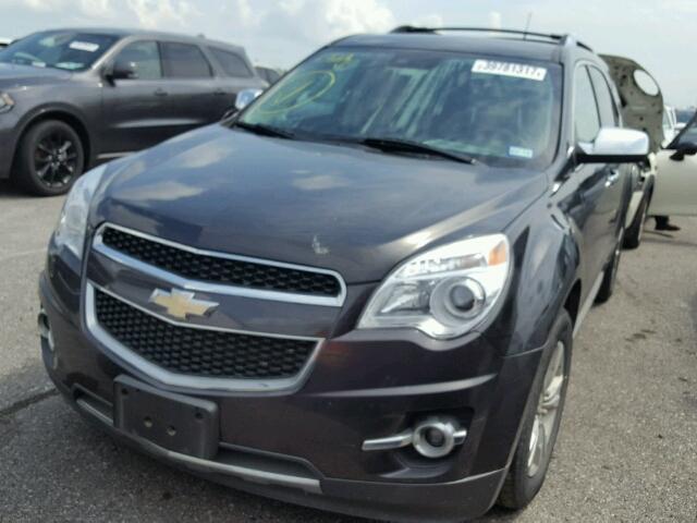 2GNFLGEKXD6136306 - 2013 CHEVROLET EQUINOX LT GRAY photo 2