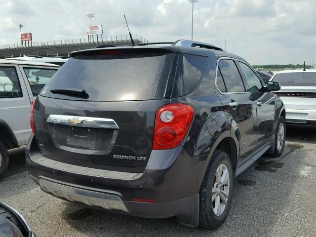 2GNFLGEKXD6136306 - 2013 CHEVROLET EQUINOX LT GRAY photo 4