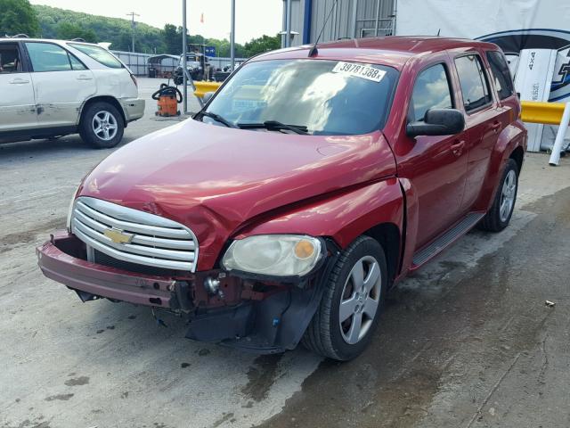 3GNBAADBXAS648079 - 2010 CHEVROLET HHR LS Tünd qırmızı foto 2