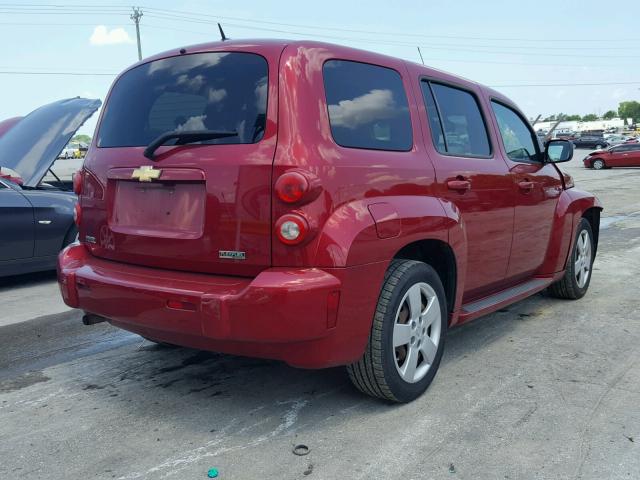 3GNBAADBXAS648079 - 2010 CHEVROLET HHR LS Tünd qırmızı foto 4