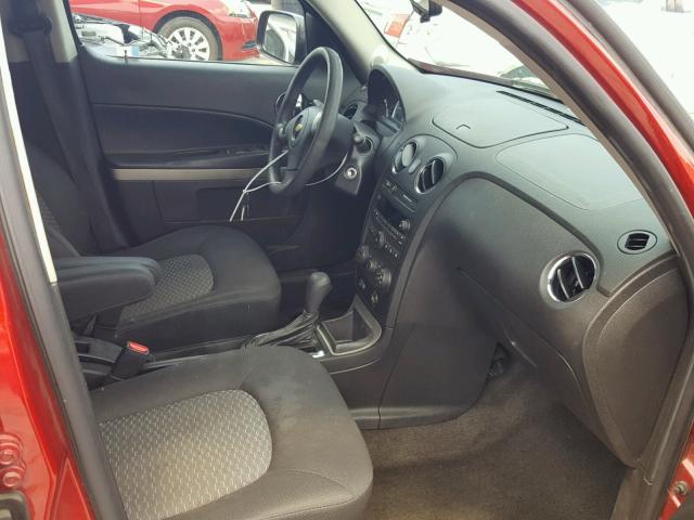 3GNBAADBXAS648079 - 2010 CHEVROLET HHR LS Tünd qırmızı foto 5