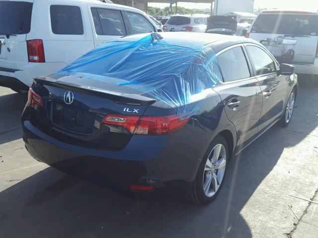 19VDE2E56DE000030 - 2013 ACURA ILX 24 PRE BLUE photo 4