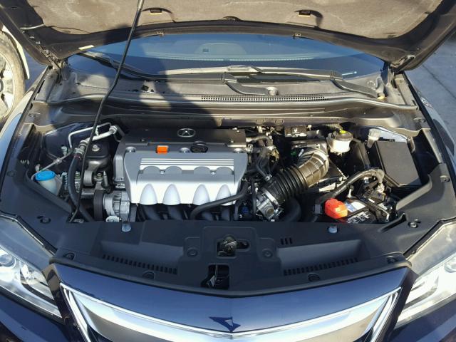 19VDE2E56DE000030 - 2013 ACURA ILX 24 PRE BLUE photo 7