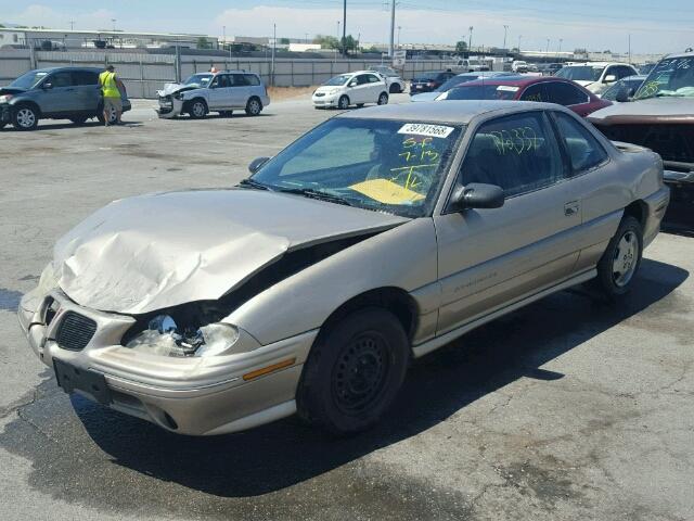 1G2NE12T0WC772255 - 1998 PONTIAC GRAND AM S Qəhvəyi foto 2