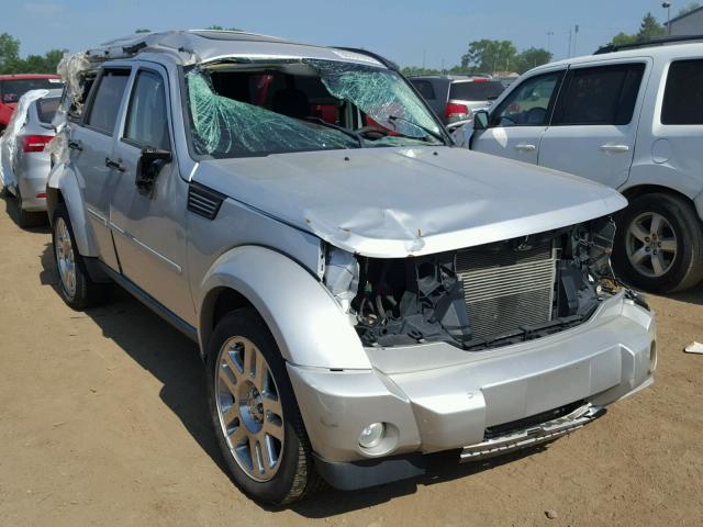 1D4PU4GK1BW590763 - 2011 DODGE NITRO HEAT SILVER photo 1