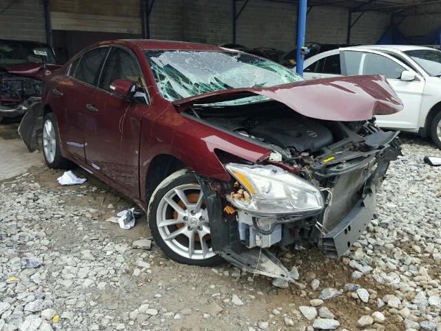 1N4AA5AP5BC822231 - 2011 NISSAN MAXIMA S BURGUNDY photo 1